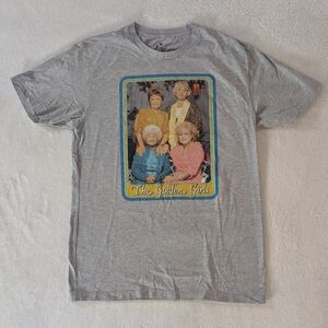 The Golden Girls Size Medium Official Tshirt TV Show Gray T-Shirt Betty White